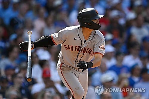 이정후, 컵스전서 2안타…14경기 연속 안타 행진 계속