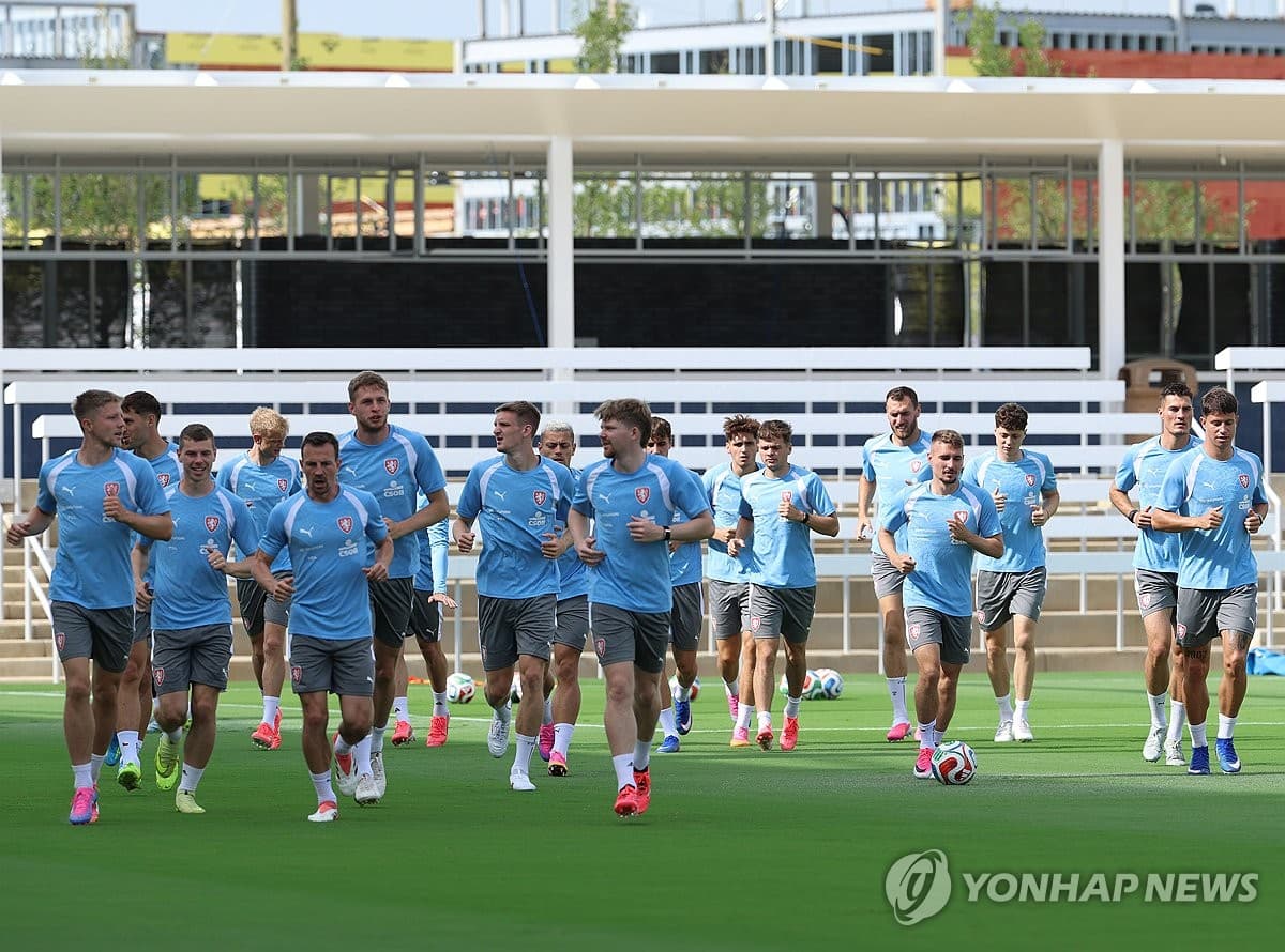 체코, 월드컵 대비 비공개 훈련 시작…카메라 통제