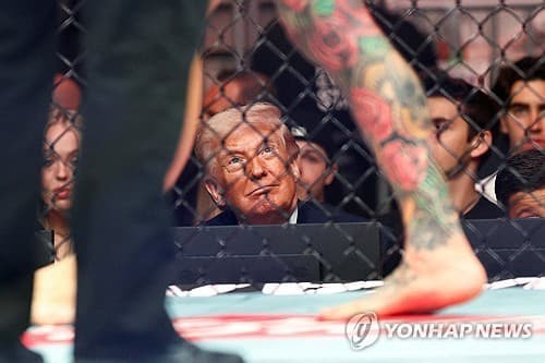 트럼프 80세 생일 앞두고 미국 행정부, UFC 적극 홍보