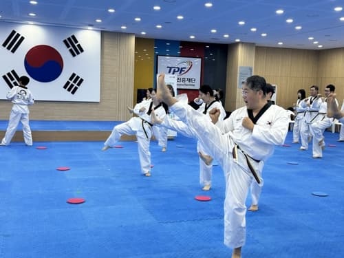 태권도진흥재단, 여름방학 교원 60명 대상 태권도 직무 연수 실시