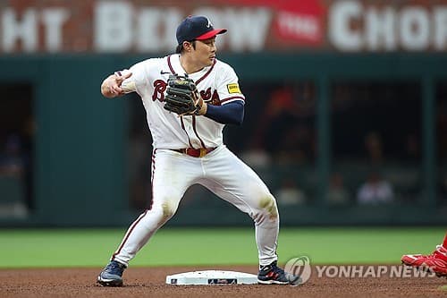 애틀랜타 김하성, 두 경기 연속 결장…좁아지는 입지