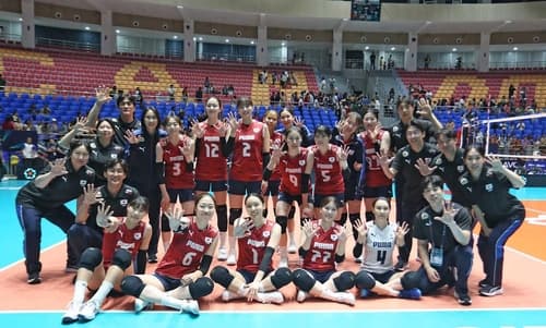여자 배구대표팀, 대만에 3-2 신승…조 1위로 AVC컵 준결승 진출