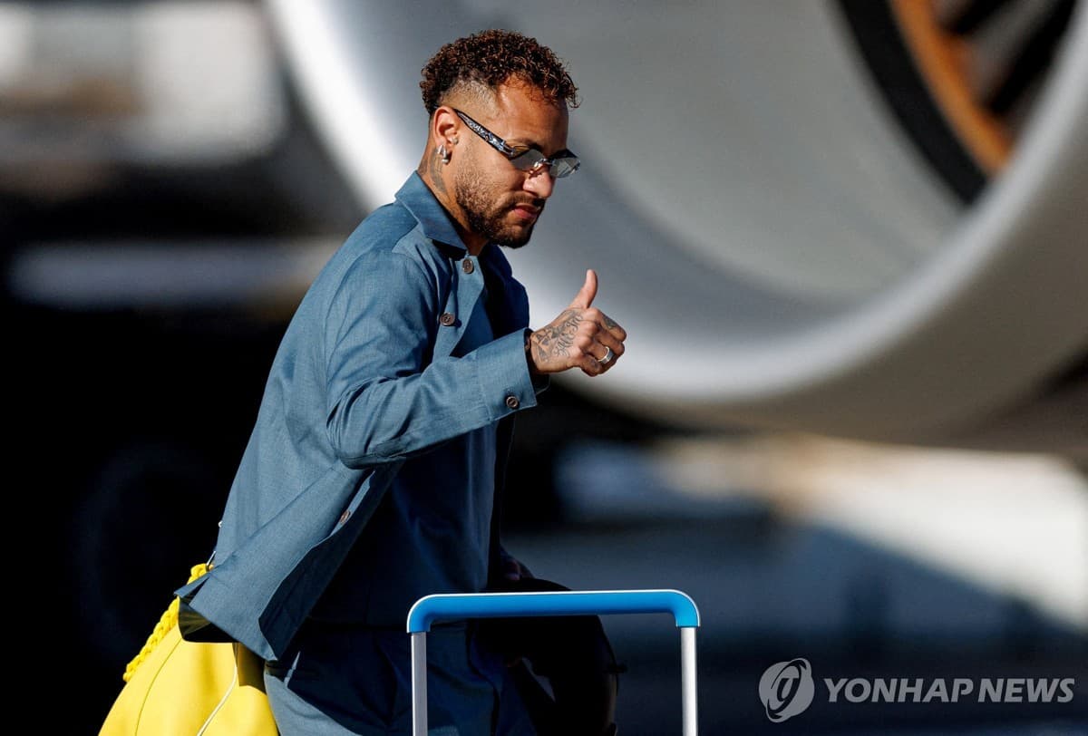 네이마르, 2026 월드컵 1차전 결국 결장…다음 주 정상 훈련 복귀 기대