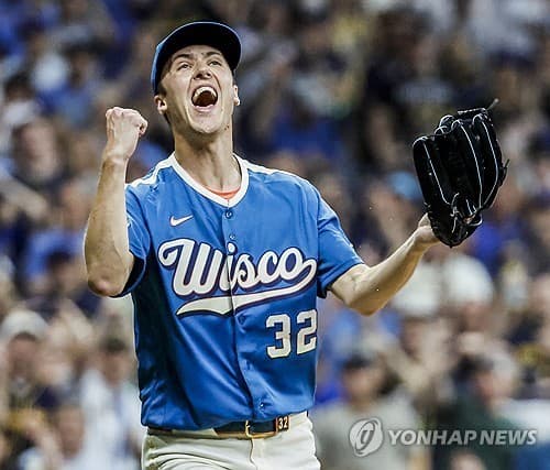미저로우스키, 시속 168.2㎞ 광속구로 MLB 선발 역대 최고 기록 경신