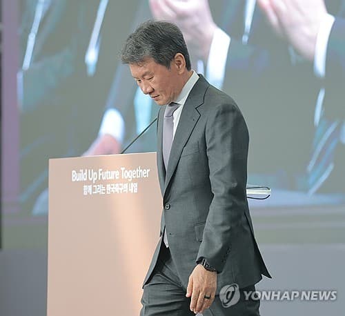 정몽규 축구협회장 징계요구 집행정지 인용…2심까지 효력정지