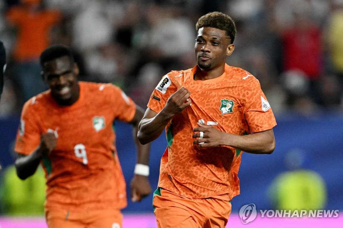 디알로 결승골, 코트디부아르 에콰도르에 1-0 승리