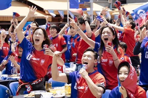 제일기획, 월드컵 응원 현장서 카스와 '와이드 컵' 캠페인 전개