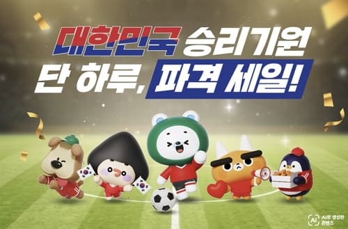 세븐일레븐, 한국-멕시코전 맞춰 라면·무알콜 맥주 할인 행사