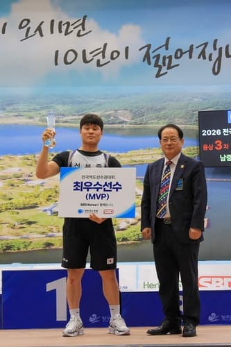 권순권·한이준, 전국역도선수권서 나란히 중학생 신기록